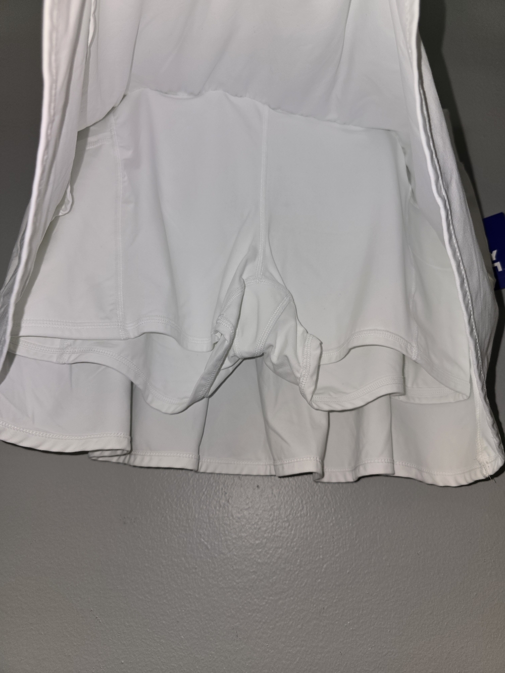 JoyLab White Layered Athletic Skort And Black Boxy Crop Top - Picture 5 of 13